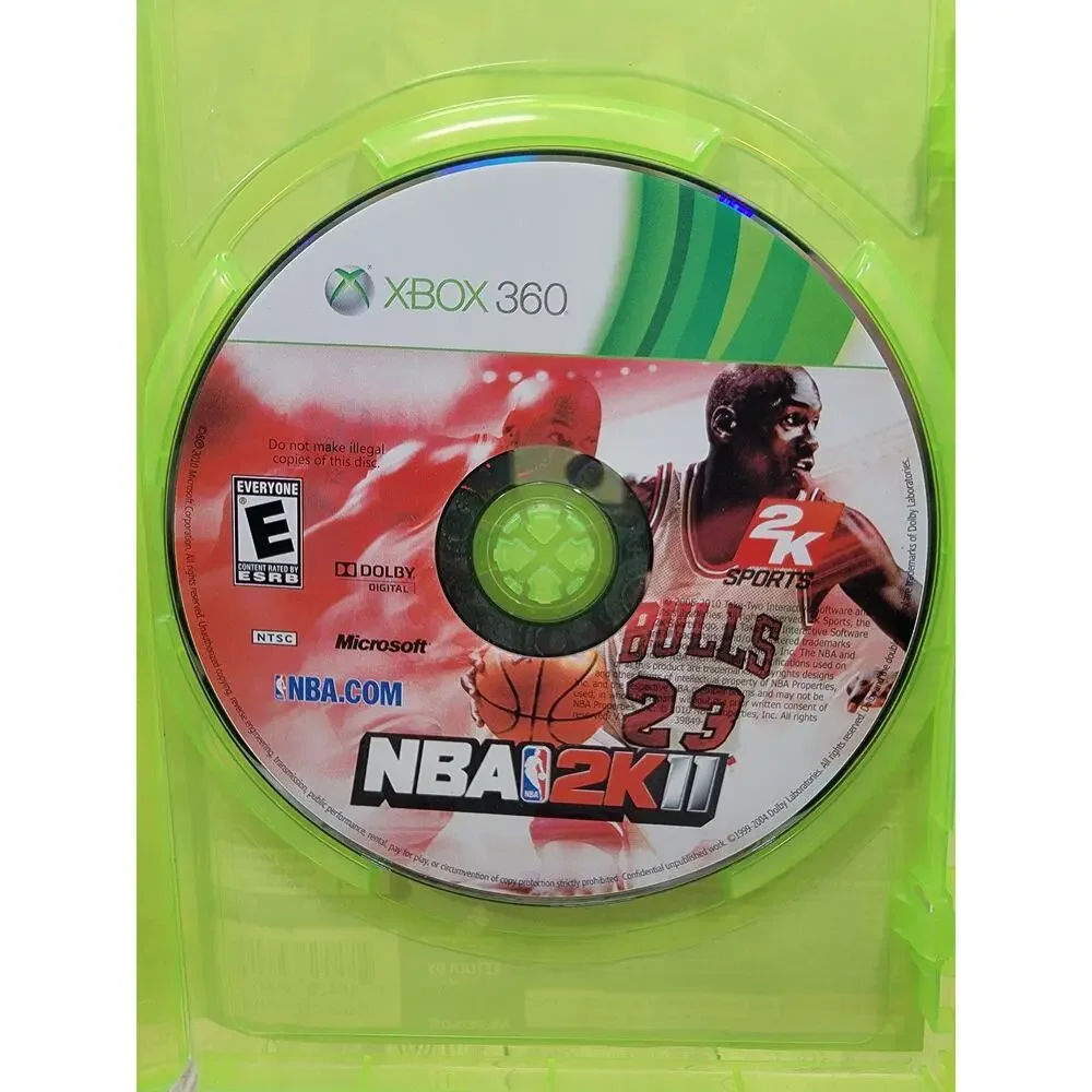 Microsoft Xbox 360 NBA 2K11 Michael Jordan Complete Game